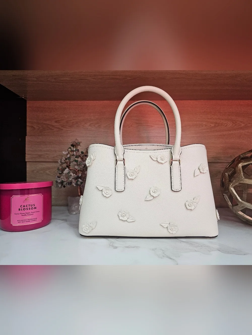 Kate Spade Thompson Street Floral Small Satchel Bag.